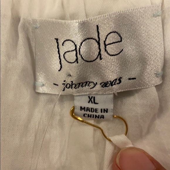 Johnny Was Pilar Embroidered Linen Shorts Sz XL - Picture 5 of 6